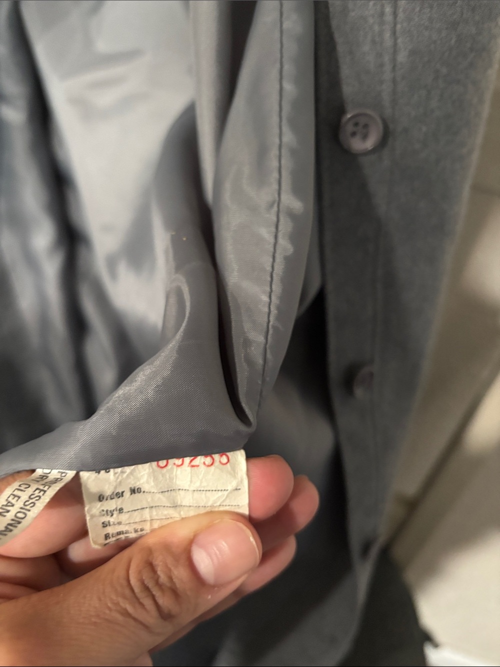 Vintage Stanley Sherman Women's Lightweight Gray coat - Picture 7 of 7